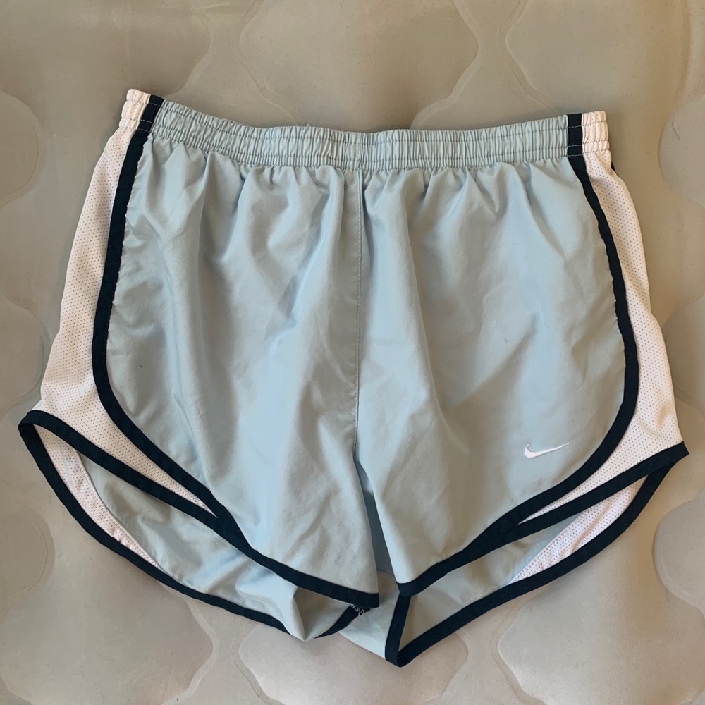 Light blue Nike shorts